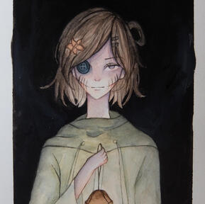 Anime Style with Simple Background